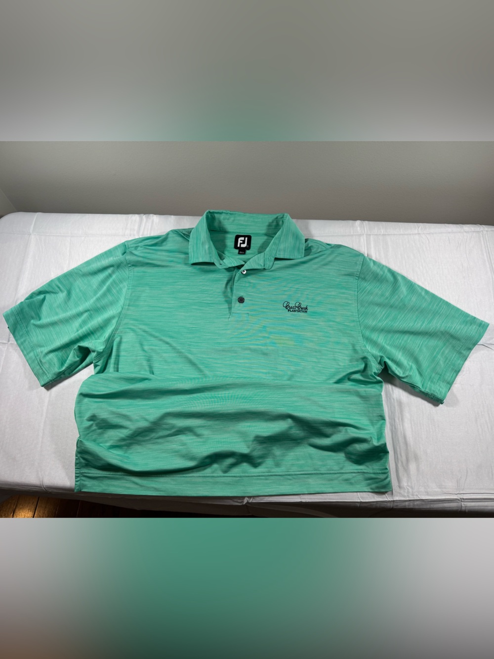 FootJoy Mint Green Heather Performance Polo